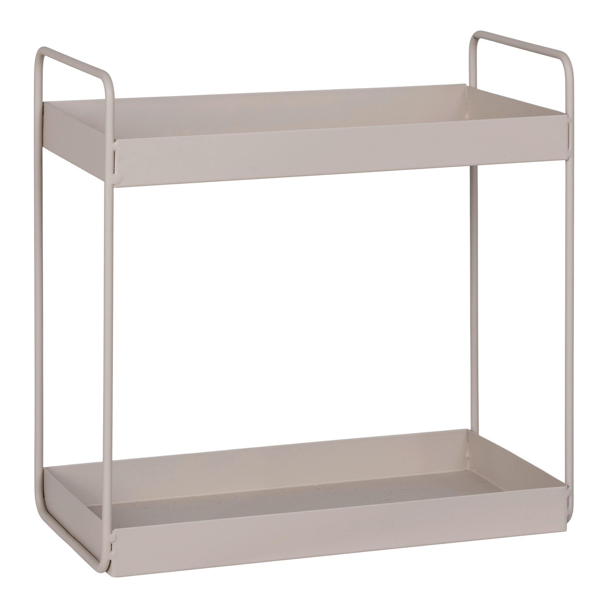 FRISTÅENDE HYLLA i 30/31/15 cm sandfärgad  - sandfärgad, Basics, metall (30/31/15cm)