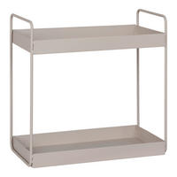 FRISTÅENDE HYLLA i 30/31/15 cm sandfärgad  - sandfärgad, Basics, metall (30/31/15cm)