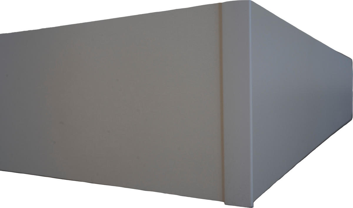 SOCKEL  - Weiß, Basics, Holzwerkstoff (105/15,5/1,3cm) - Impuls