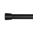 KLEMMSTANGE 80-130 cm  - Schwarz, Design, Metall (80-130cm) - Homeware