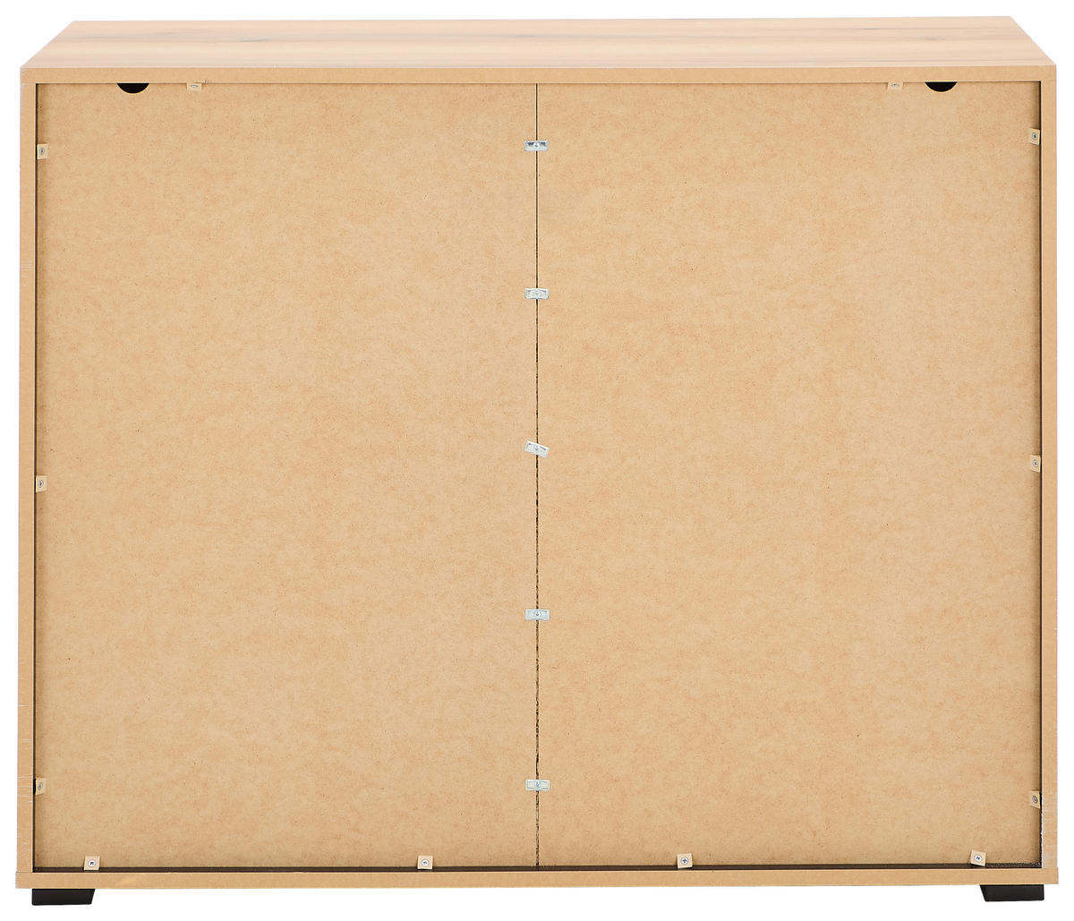 KOMMODE Swim, 100/80/40 cm, 4 Schublade(n)  - Eichefarben/Schwarz, Design, Holzwerkstoff/Kunststoff (100/80/40cm) - MID.YOU