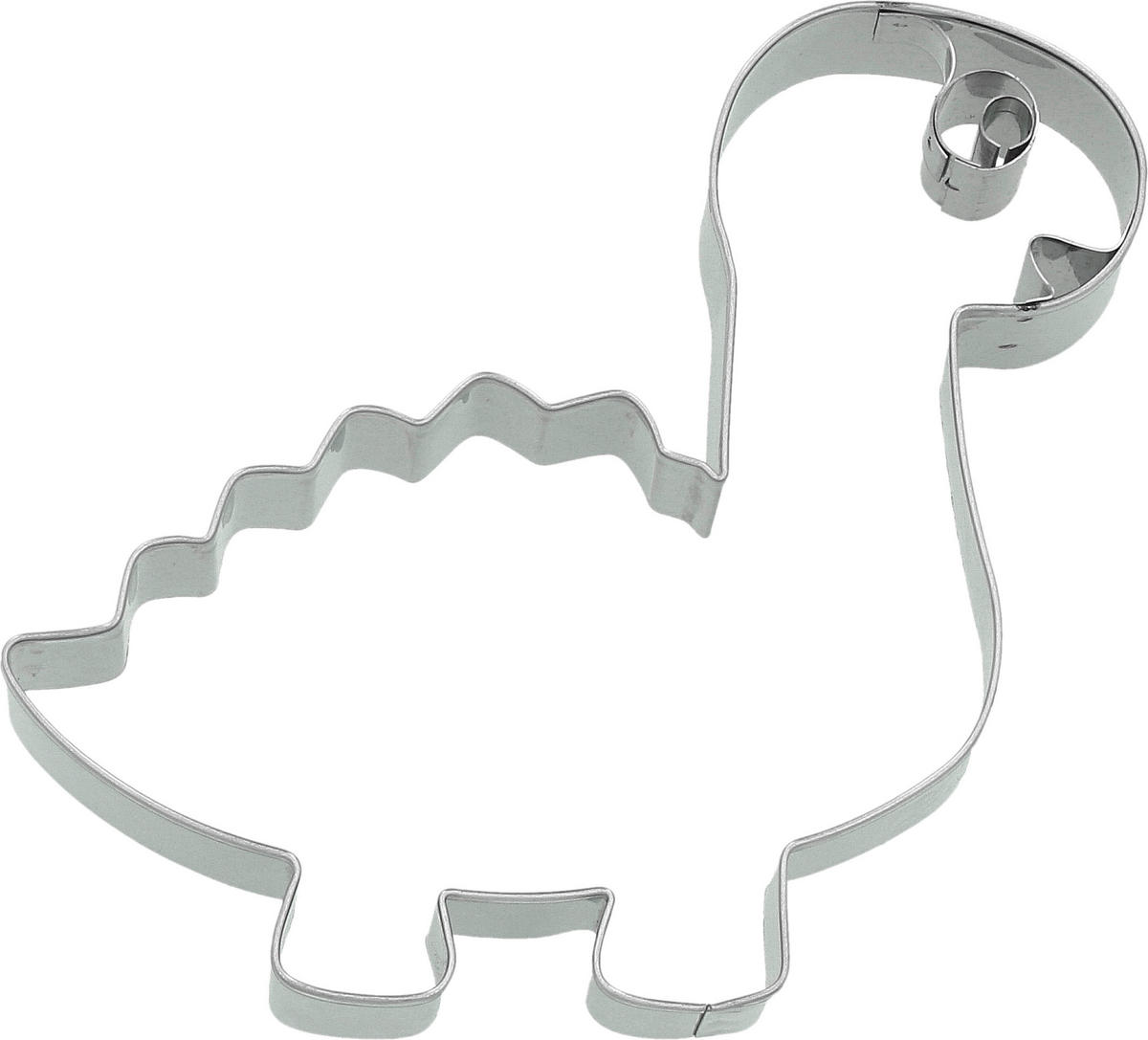 KEKSAUSSTECHFORM - Edelstahlfarben, Basics, Metall (10/8,5/2,5cm) - Birkmann