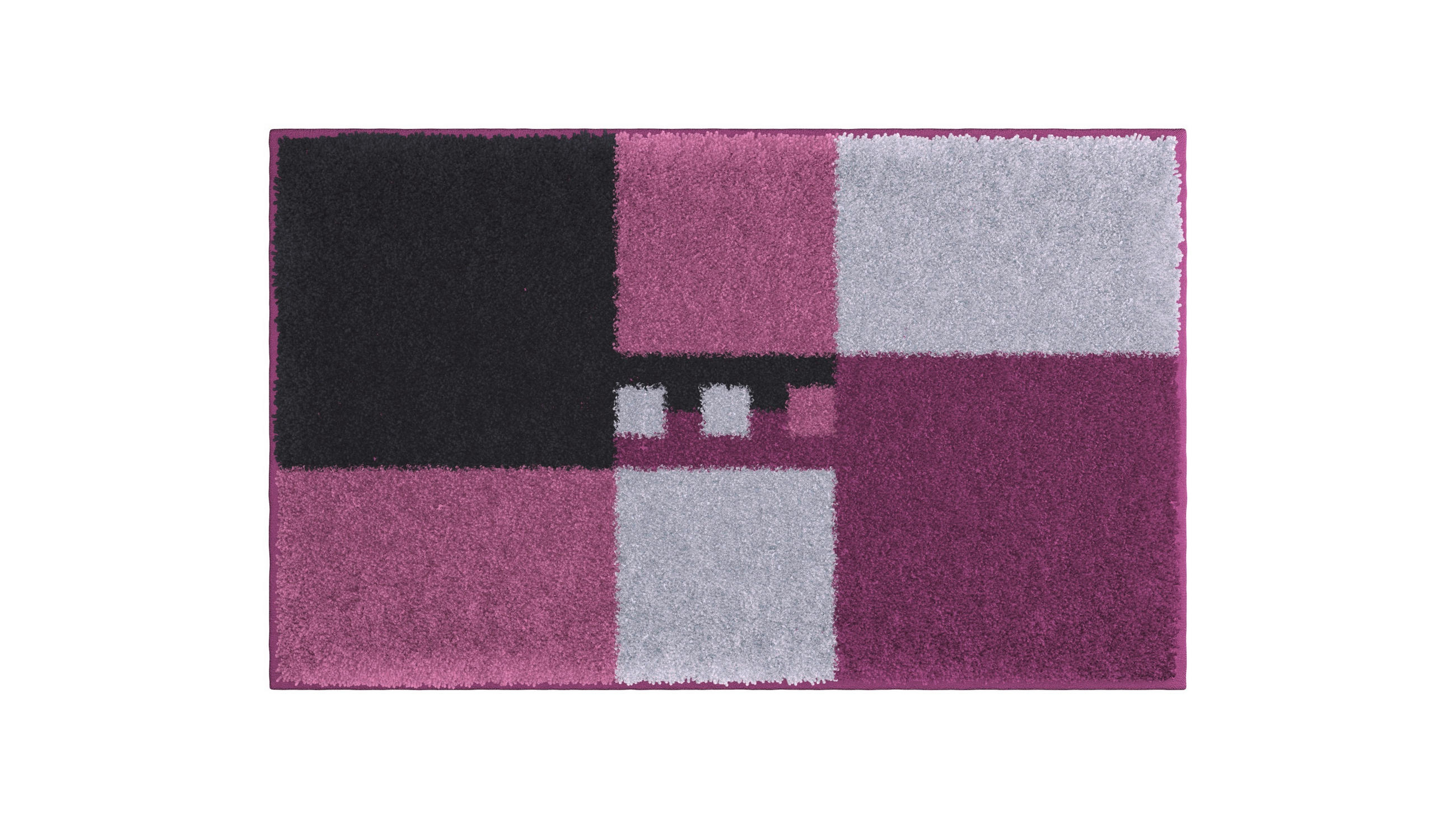 BADEMATTE Beere 50/80 cm  - Beere, Basics, Kunststoff/Textil (50/80cm) - Grund