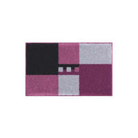 BADEMATTE Beere 60/90 cm  - Beere, Basics, Kunststoff/Textil (60/90cm) - Grund