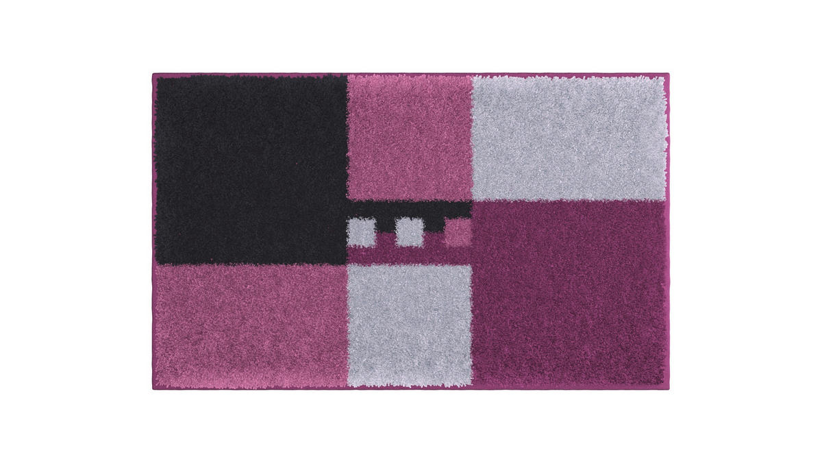 BADEMATTE Beere 60/90 cm  - Beere, Basics, Kunststoff/Textil (60/90cm) - Grund