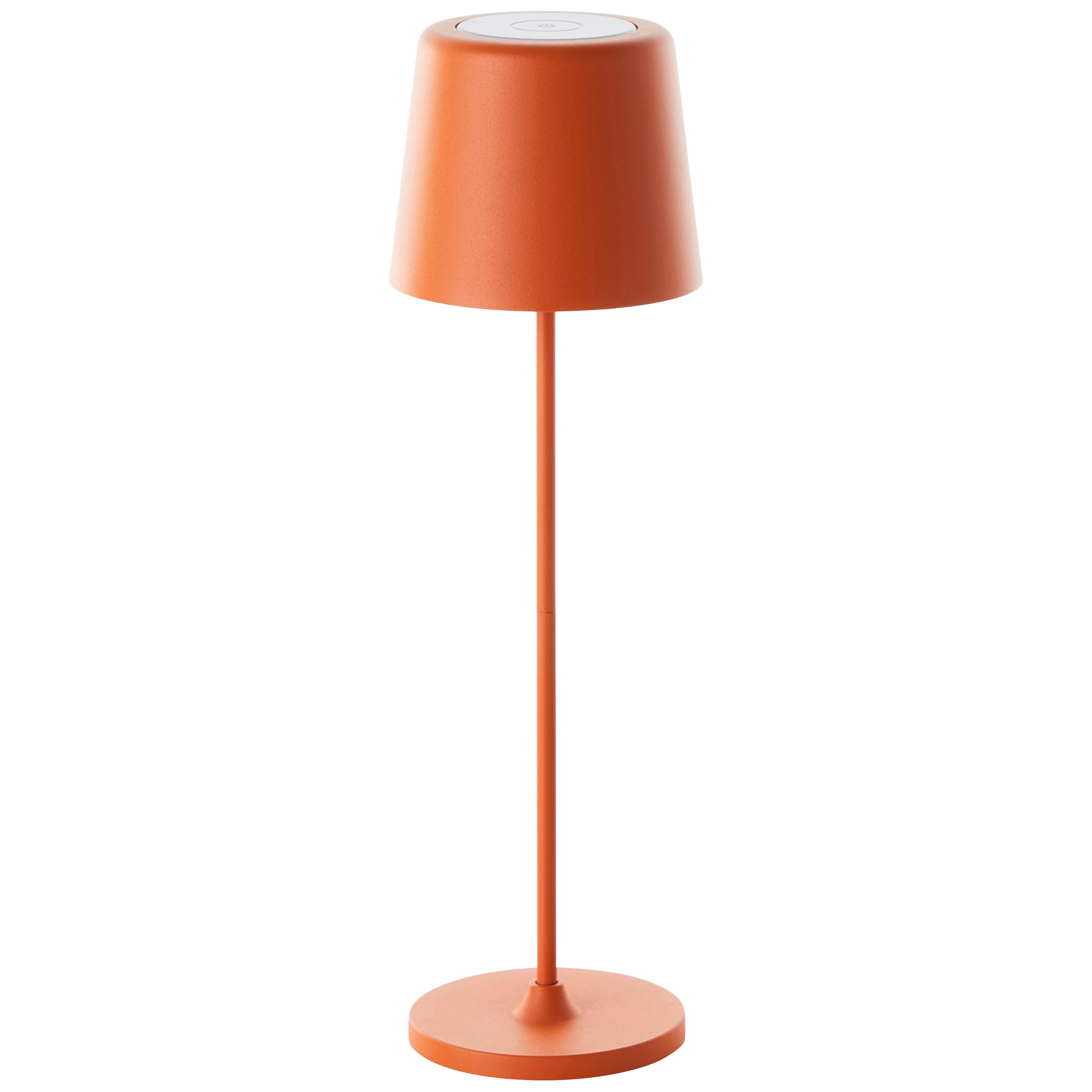 AKKU-TISCHLEUCHTE Kaami 10/37 cm   - Orange, Basics, Kunststoff/Metall (10/37cm) - Brilliant
