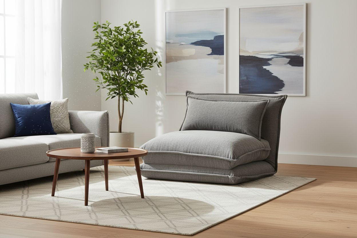 SCHLAFSESSEL Webstoff Grau    - Grau, MODERN, Textil (85,5/59/67cm) - MID.YOU