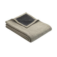 DEKORATIVNA ODEJA  ABERDEEN  150/200 cm       siva, naravne barve  - siva/naravne barve, Konvencionalno, tekstil (150/200cm) - Dieter Knoll