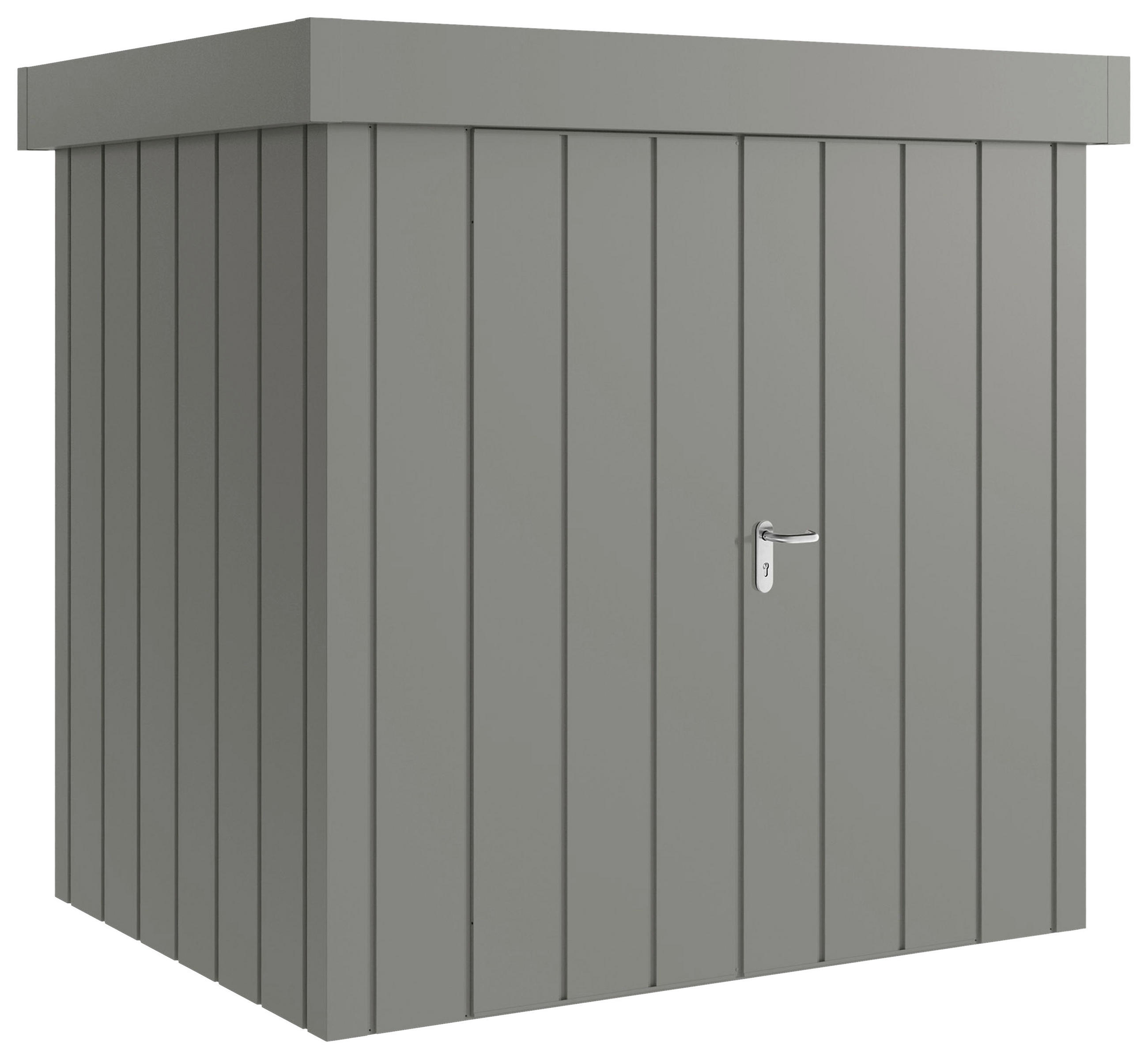 GERÄTEHAUS 229/220/181 cm  - Alufarben, Basics, Metall (229/220/181cm) - Hörmann