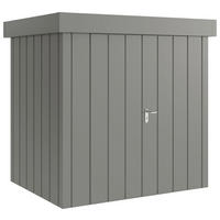 GERÄTEHAUS 229/220/181 cm  - Alufarben, Basics, Metall (229/220/181cm) - Hörmann
