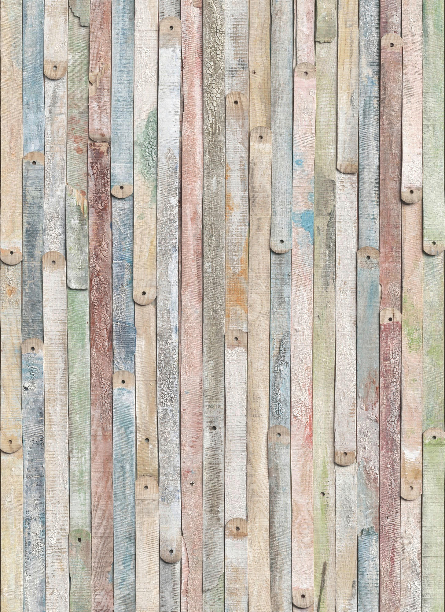Komar Fototapete Vintage Wood Grau, Natur 184x254 cm