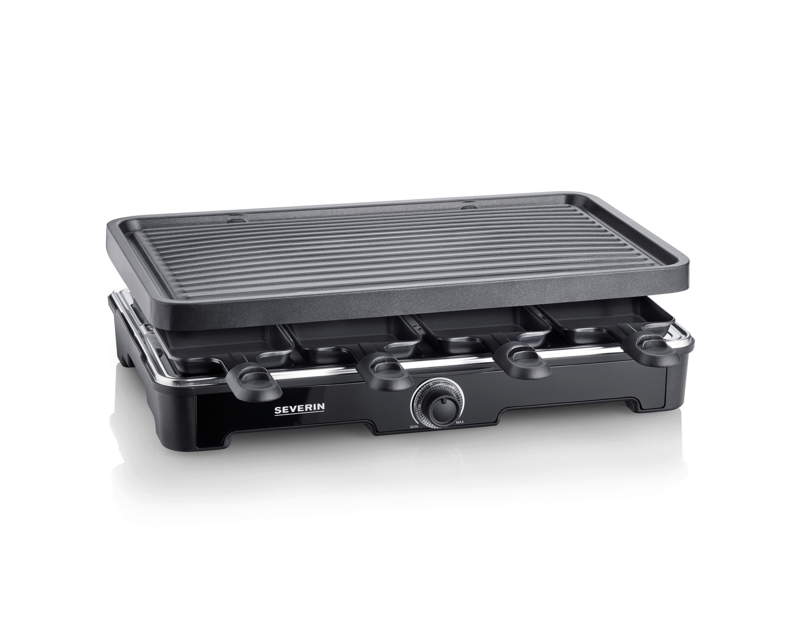 RACLETTE-GRILL  - Schwarz, Basics, Kunststoff - Severin