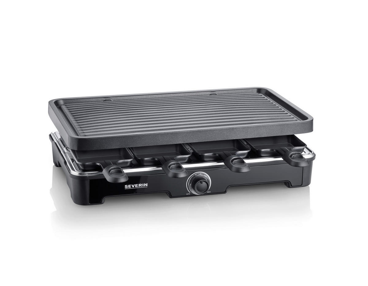 RACLETTE-GRILL  - Schwarz, Basics, Kunststoff - Severin