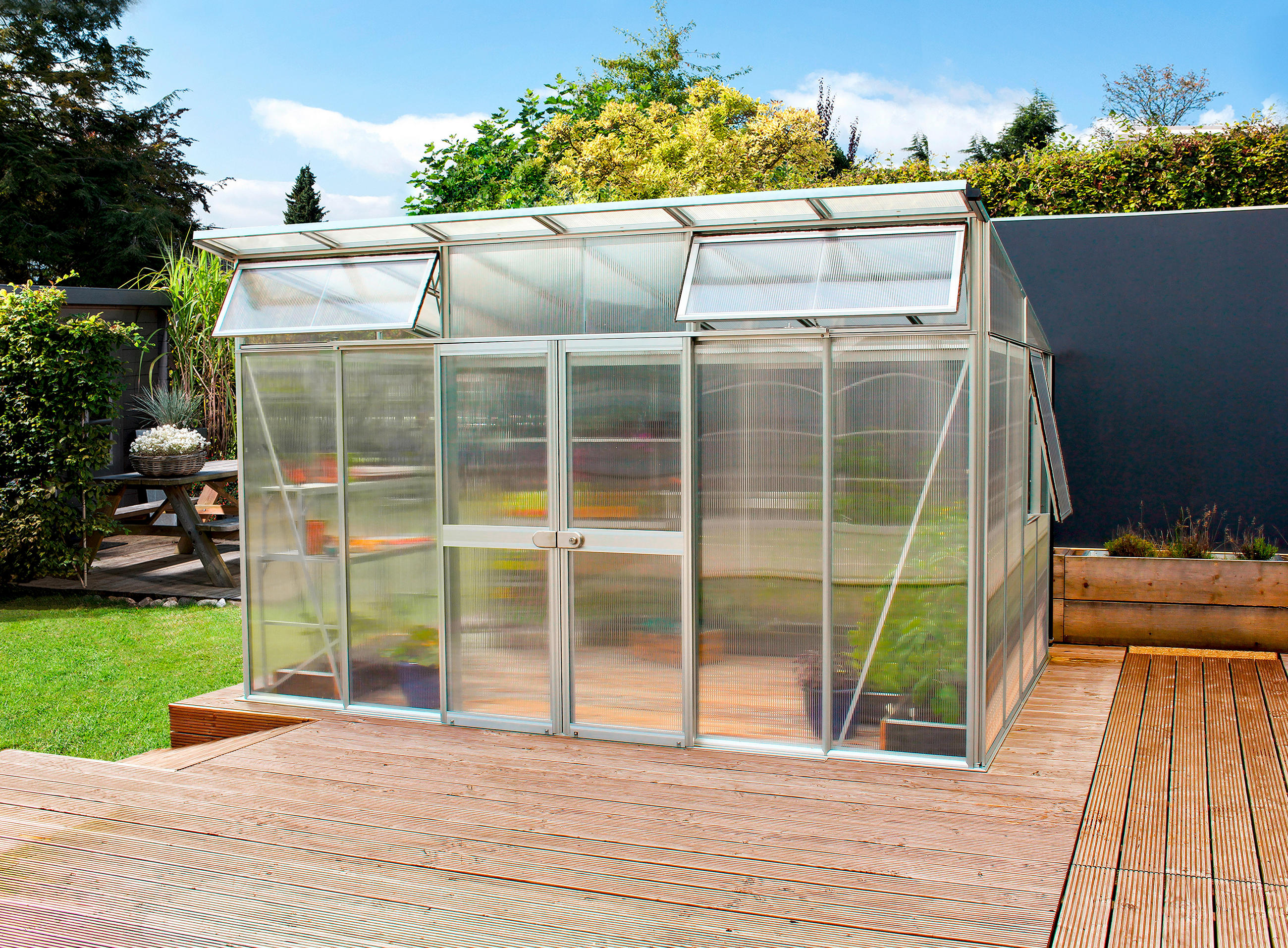 Gewächshausbausatz Aphrodite 11500 11,5 M2