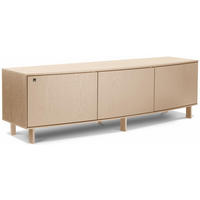 TV-BÄNK  149/45/41 cm  möbler i samma serie finns att köpa till, stående, finns i olika träslag, finns i olika trädekorer  - ek Bianco, Design, trä (149/45/41cm) - Skovby