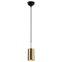 DECKENLEUCHTE 124/9/9 cm   - Goldfarben, Trend, Metall (124/9/9cm) - P & B