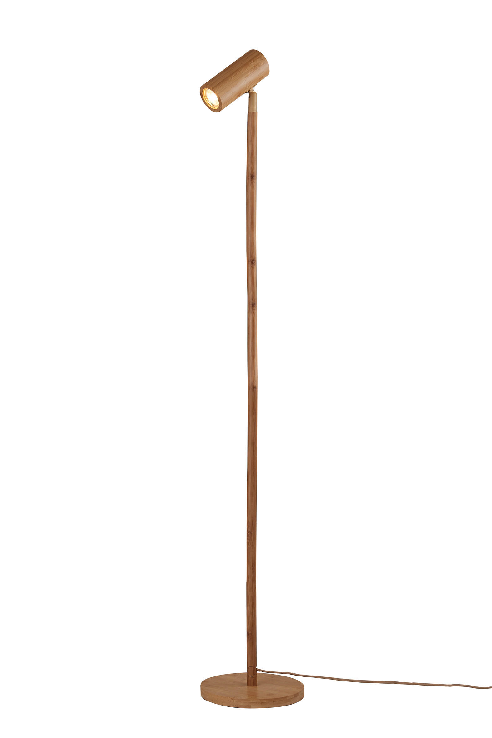 GOLVLAMPA Good & Mojo 25/25/141 cm    - naturfärgad, Basics, naturmaterial (25/25/141cm) - Good & Mojo