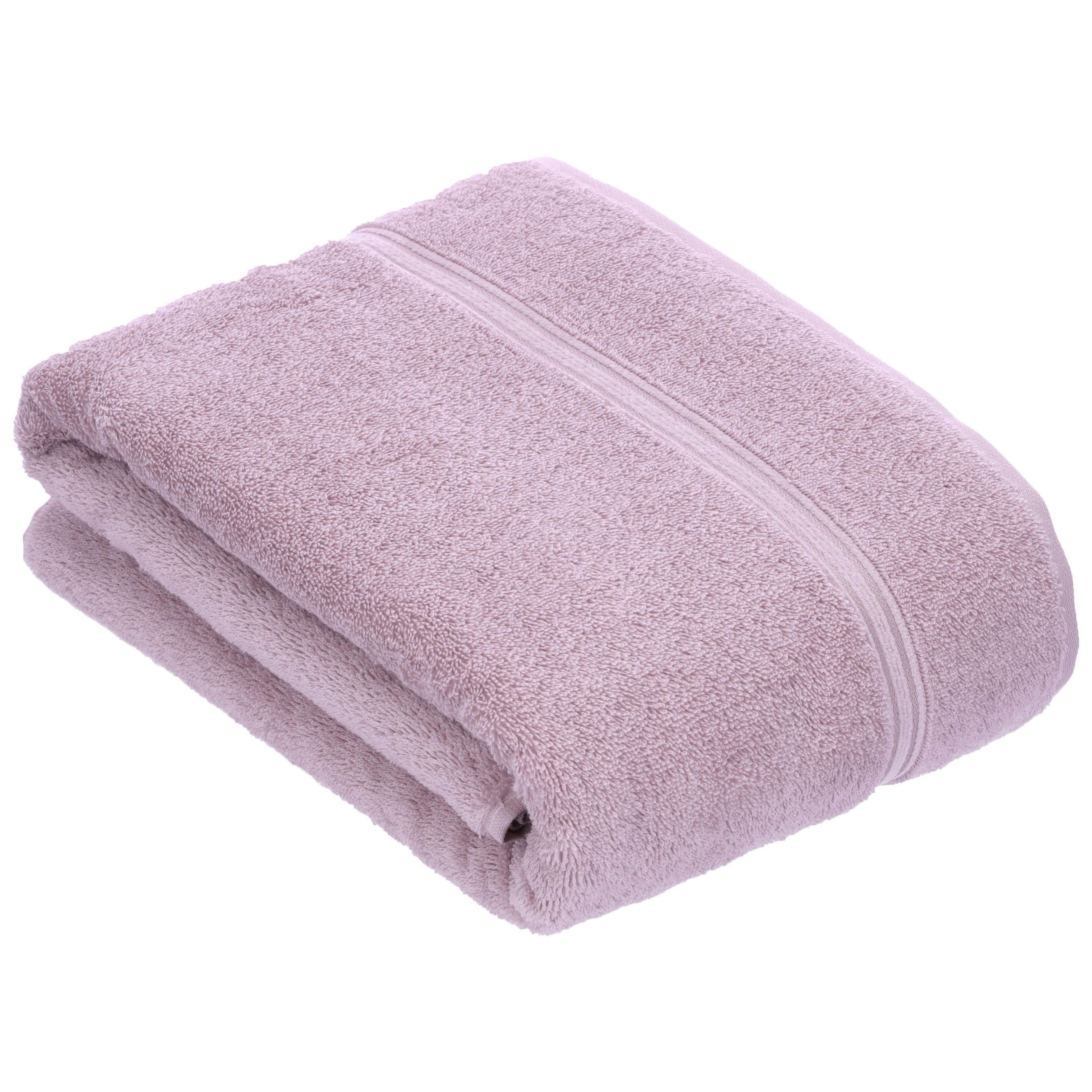 BADETUCH Belief Rosa 100/150 cm - Rosa, Basics, Textil (100/150cm) - Vossen