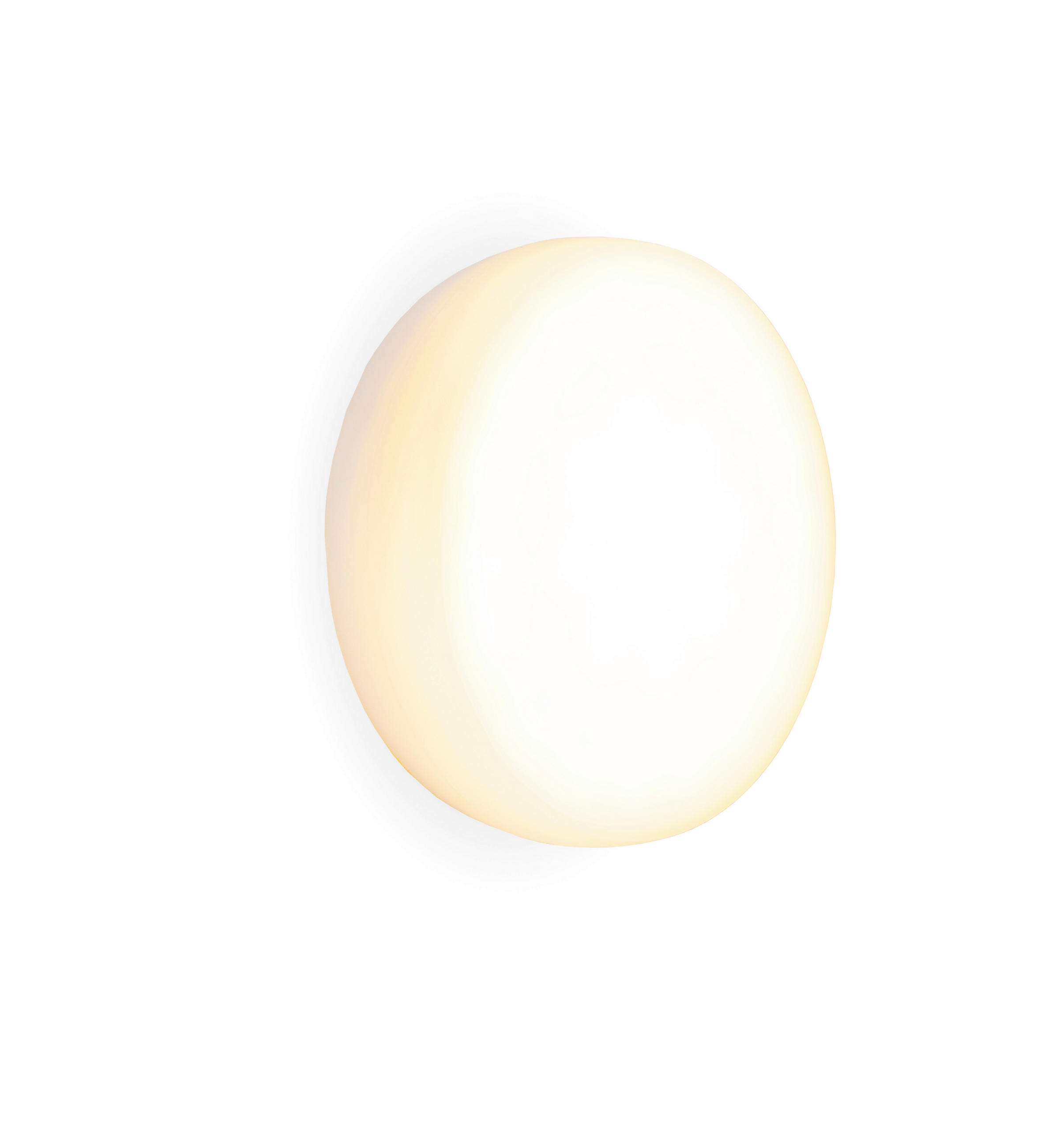 LED-AUßENLEUCHTE Papaya 12/3.5 cm   - Transparent/Weiß, Basics, Kunststoff (12/3.5cm) - Newgarden