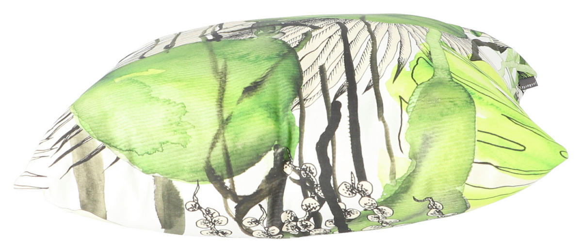 ZIERKISSEN Somnia 60/60 cm  - Schwarz/Weiß, Basics, Kunststoff (60/60cm) - Jan Kurtz