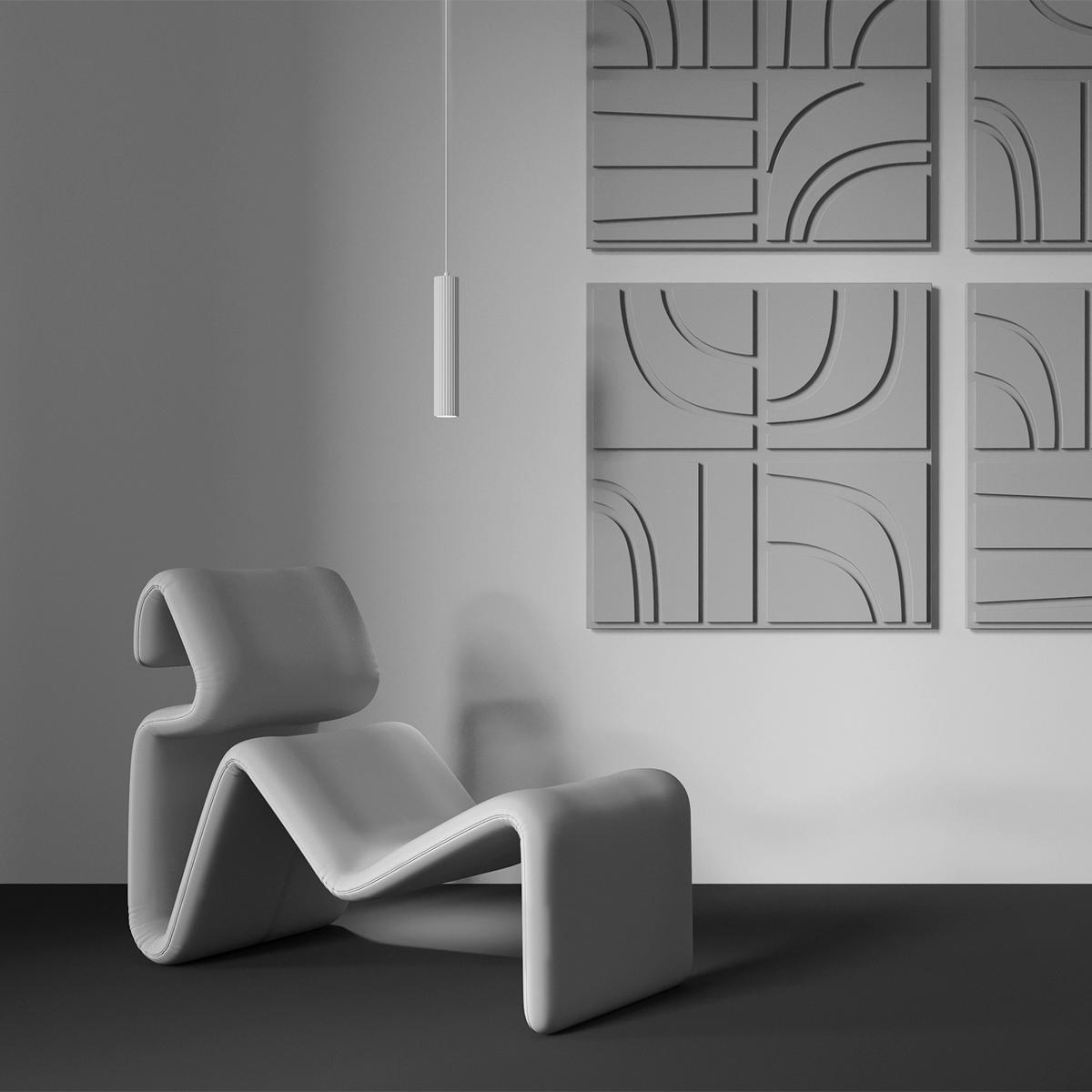 PENDELLEUCHTE Calipso 5.6/143 cm  - Weiß, Design, Metall (5.6/143cm) - MAYTONI