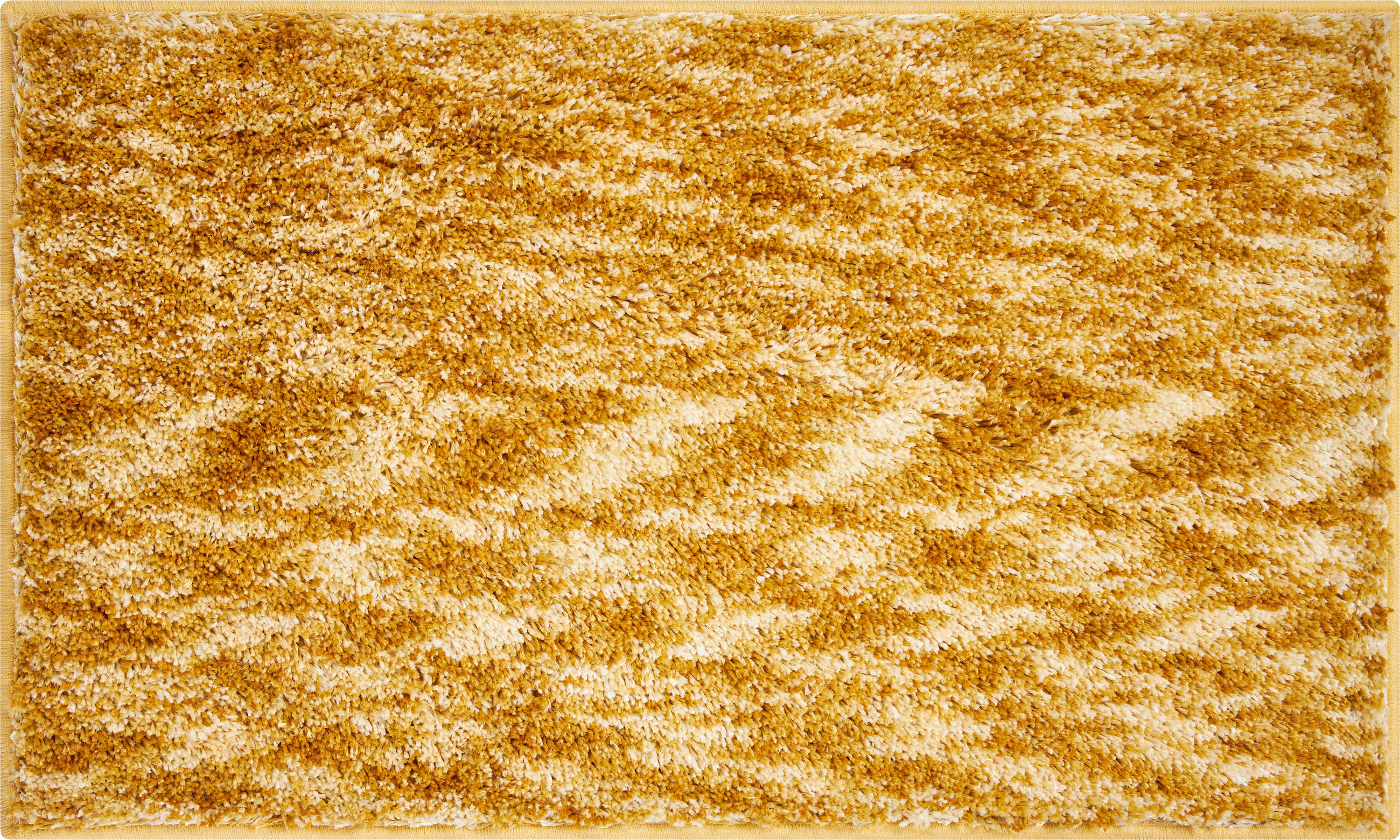 BADTEPPICH Mirage Currygelb 60/100 cm  - Currygelb, Basics, Kunststoff/Textil (60/100cm) - Grund