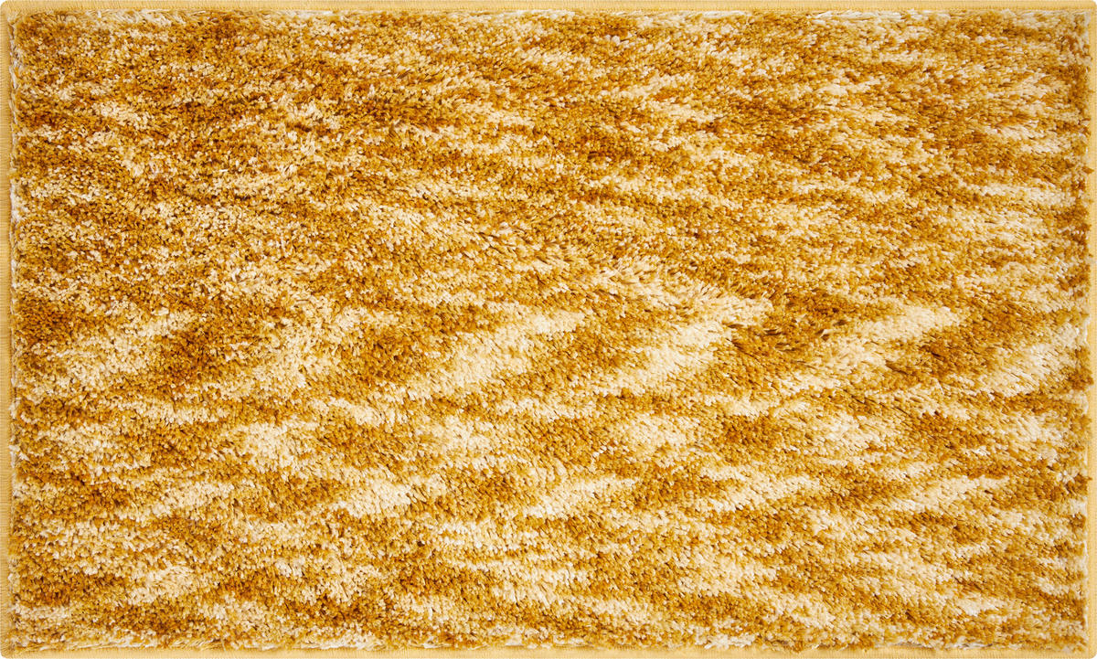 BADTEPPICH Mirage Currygelb 70/120 cm  - Currygelb, Basics, Kunststoff/Textil (70/120cm) - Grund