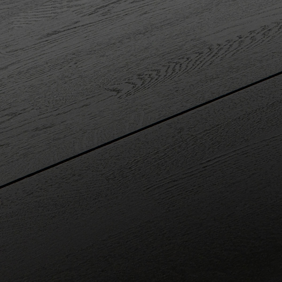 ESSTISCH in Holz 129/129/77 cm  - Schwarz, MODERN, Holz (129/129/77cm) - Livetastic