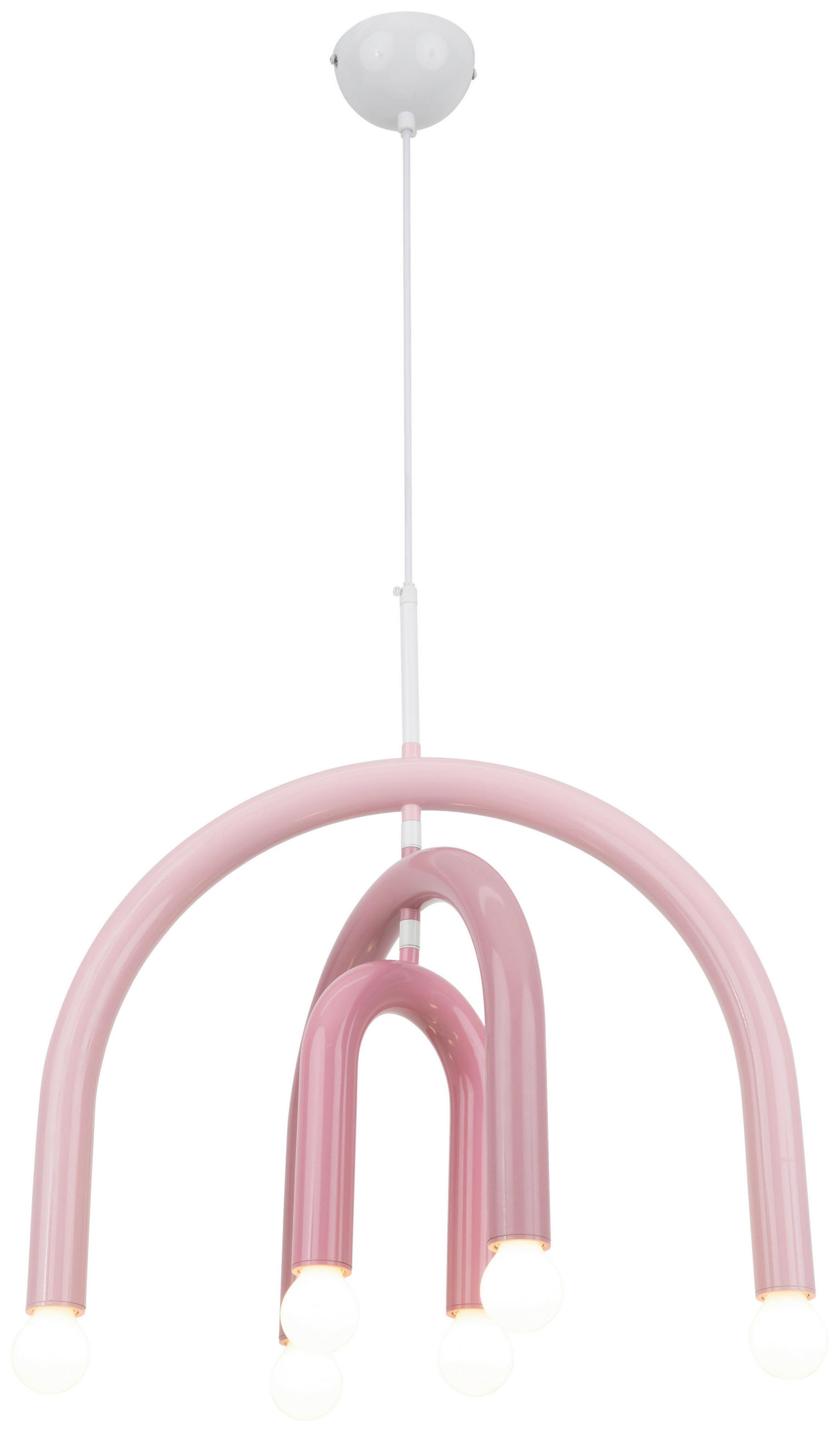 HÄNGELEUCHTE 45/35/120 cm   - Lila/Flieder, Design, Metall (45/35/120cm) - Collet's Monde