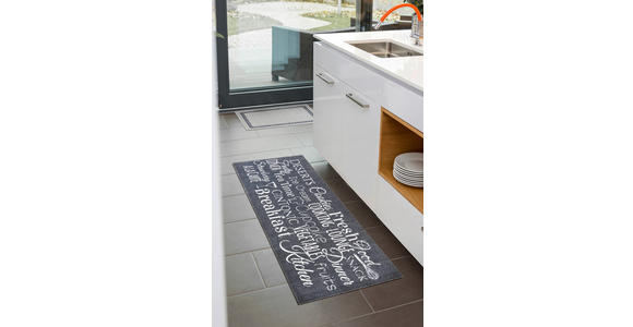 KÜCHENLÄUFER 50/150 cm Miabella Grau, Weiß - Weiß/Grau, Design, Textil (50/150cm) - Esposa