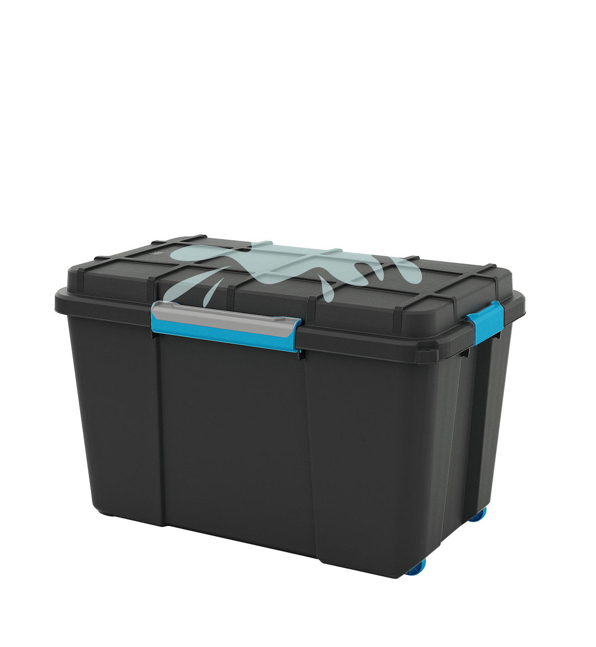 WERKZEUGKOFFER  - Blau/Schwarz, KONVENTIONELL, Kunststoff (39,5/35/78cm) - Keter