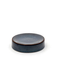 MISKA NA MYDLO tmavosivá - tmavosivá, Basics, keramika (9,5/2,3/9,5cm) - Sadena