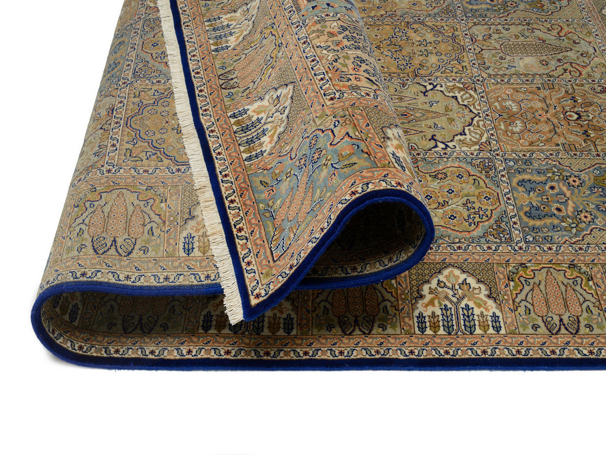 TEPPICH 200/300 cm Blau, Braun  - Blau/Braun, Design, Textil (200/300cm) - Cazaris