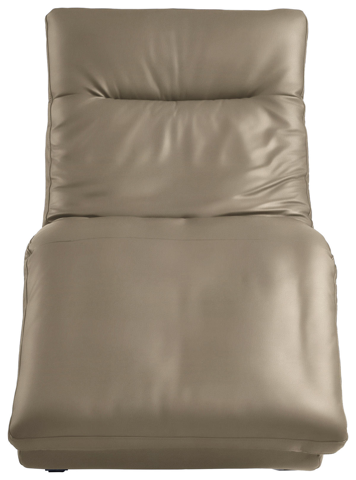 LIEGE in Echtleder Graubraun  - Chromfarben/Graubraun, Basics, Leder/Metall (75/91/170cm) - Chilliano