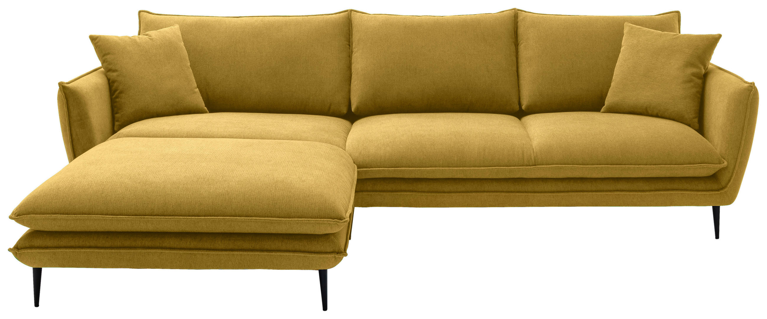 Hom`in Ecksofa Currygelb 304x196 cm