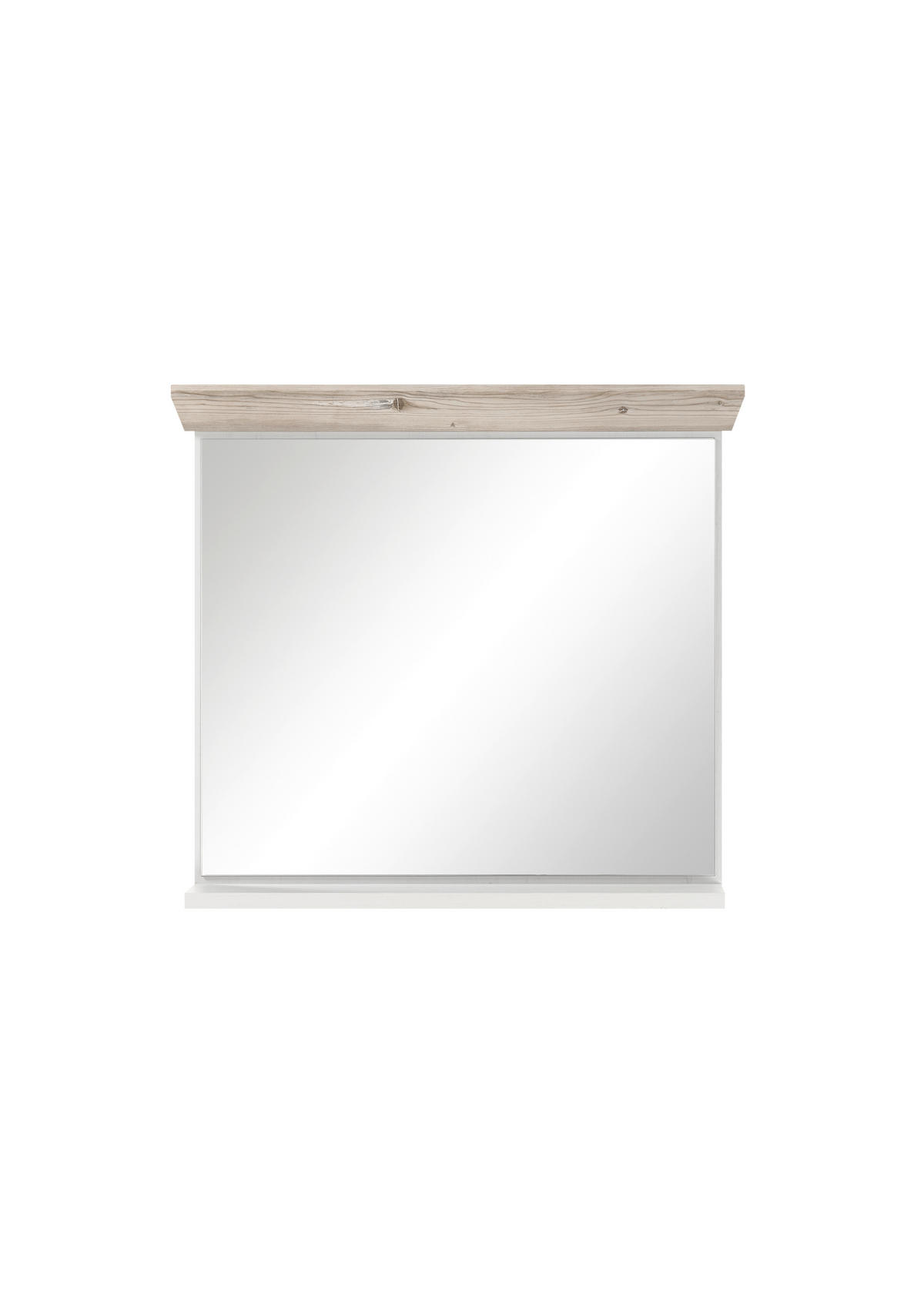 WANDSPIEGEL 80/72/15 cm  - Pinienfarben, Design, Holzwerkstoff (80/72/15cm) - MID.YOU