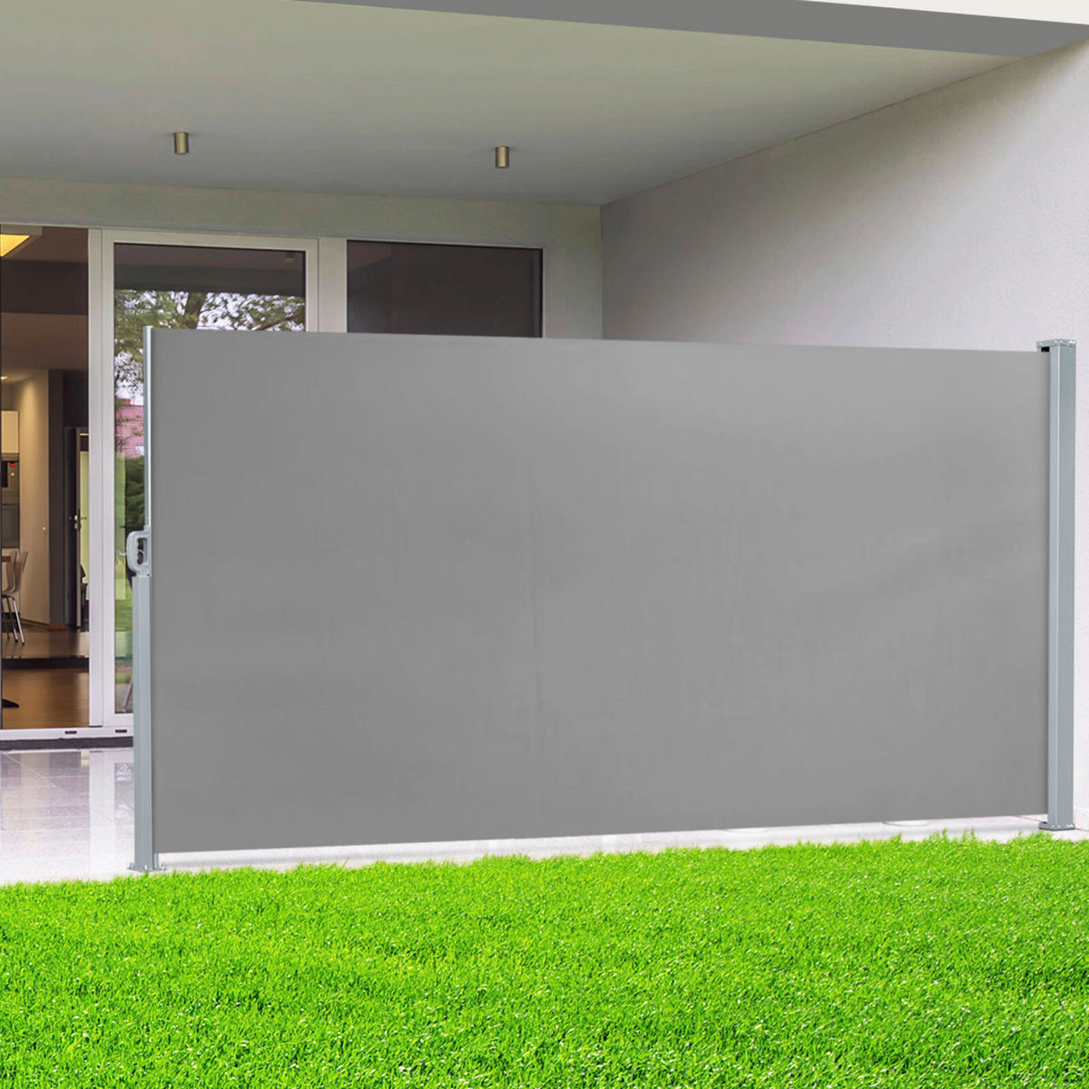 MARKISE - Anthrazit, Basics, Kunststoff (300/180cm) - Floordirekt