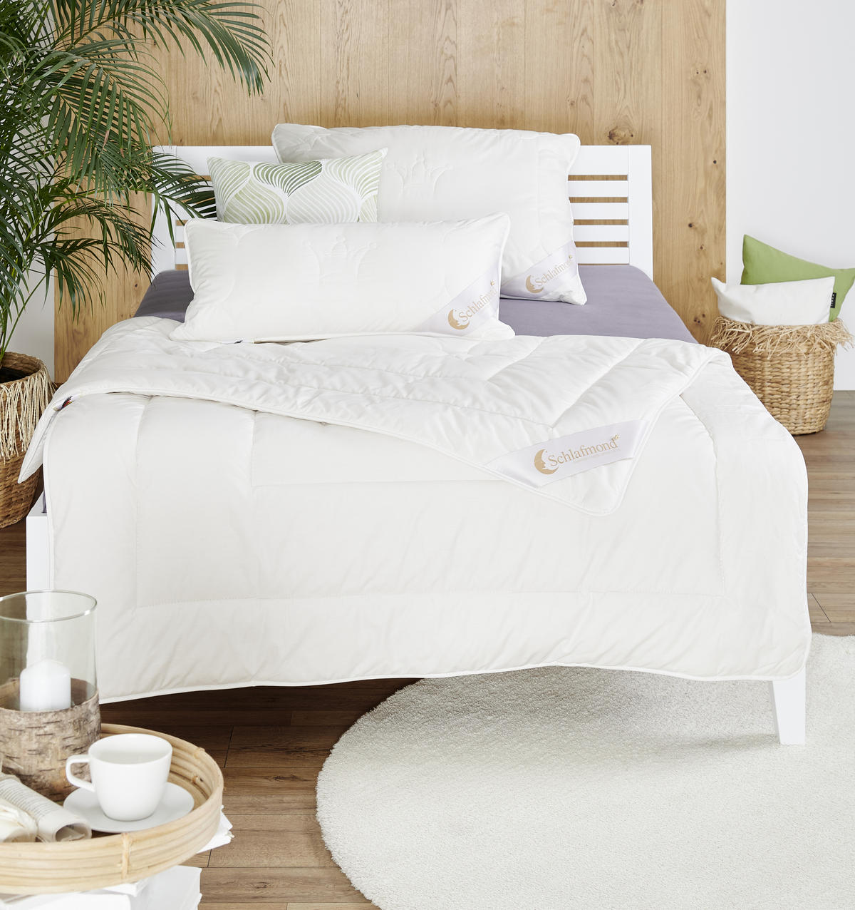 GANZJAHRESDECKE 140/200 cm DER KLEINE PRINZ  - Creme, Basics, Naturmaterialien (140/200cm) - Schlafmond