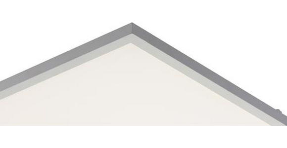 Led Deckenleuchte Varena 45x45 cm Dimmbar - Silberfarben/Weiß, MODERN, Metall (45/45cm) - Luca Bessoni
