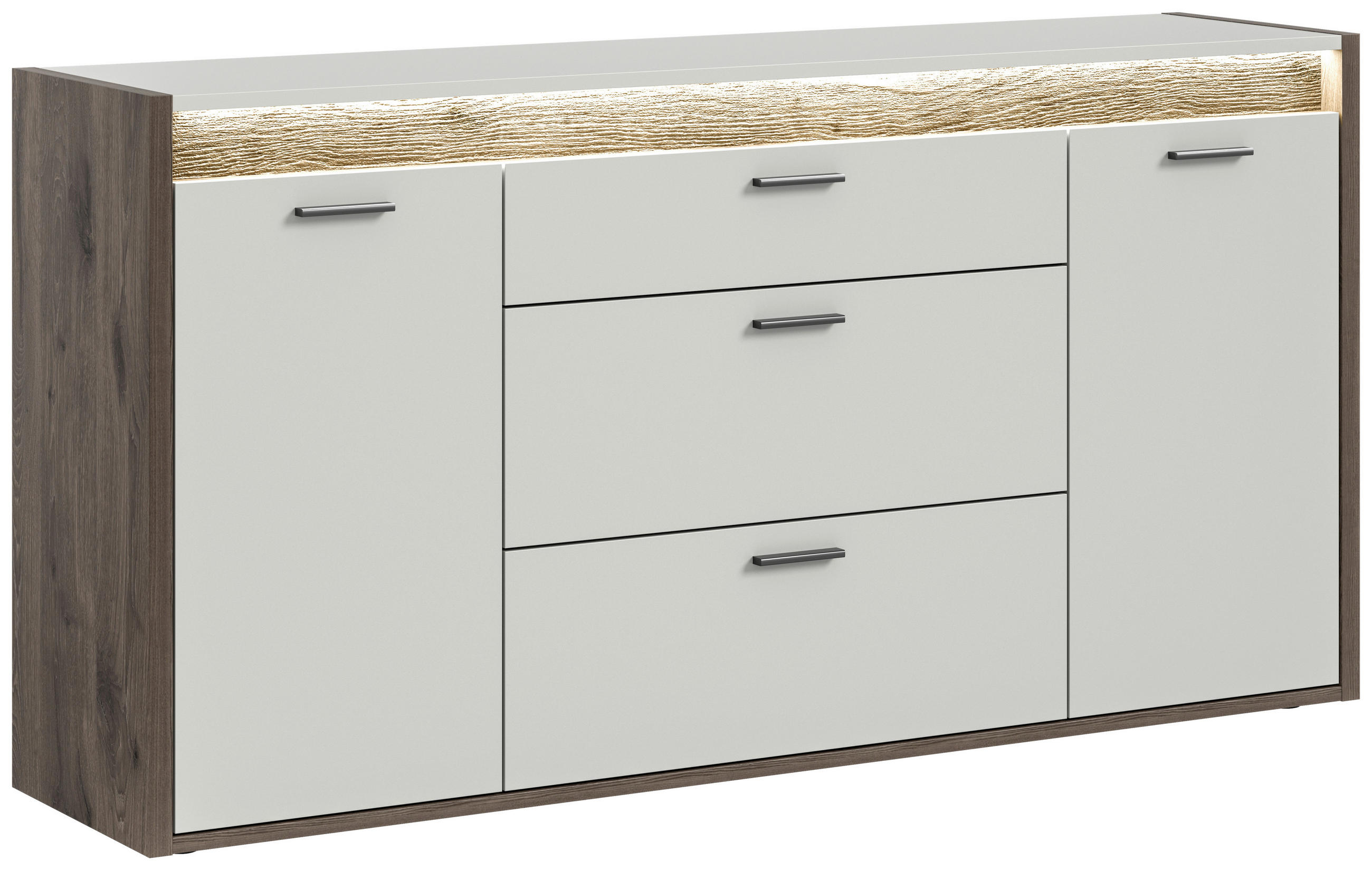 SIDEBOARD in 167/86/40 cm - Design, Holzwerkstoff/Metall (167/86/40cm) - MID.YOU