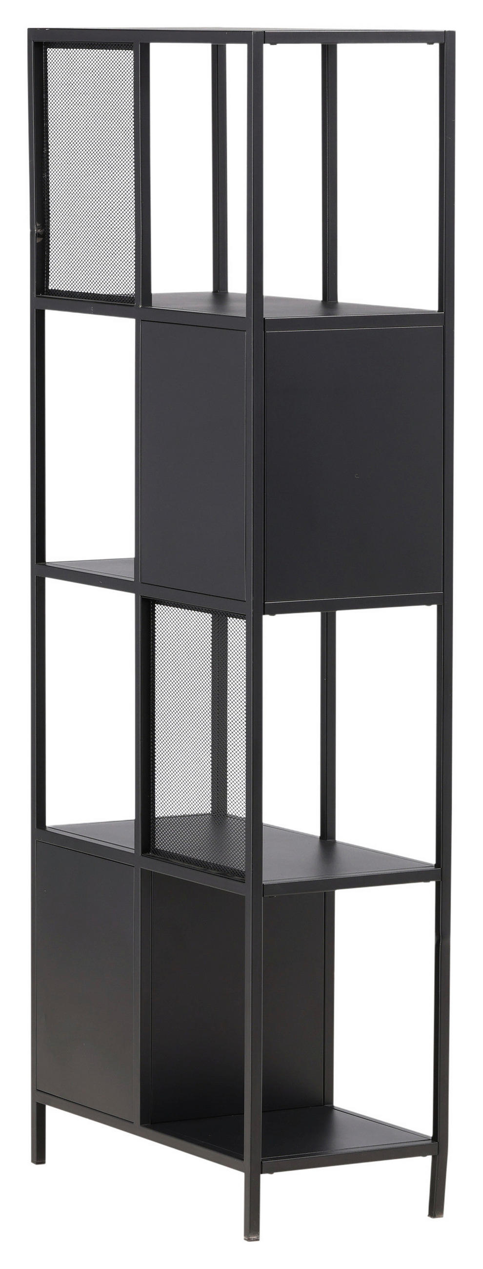 HYLLA i 70/180/35 cm svart  - svart, Design, metall (70/180/35cm) - Livetastic