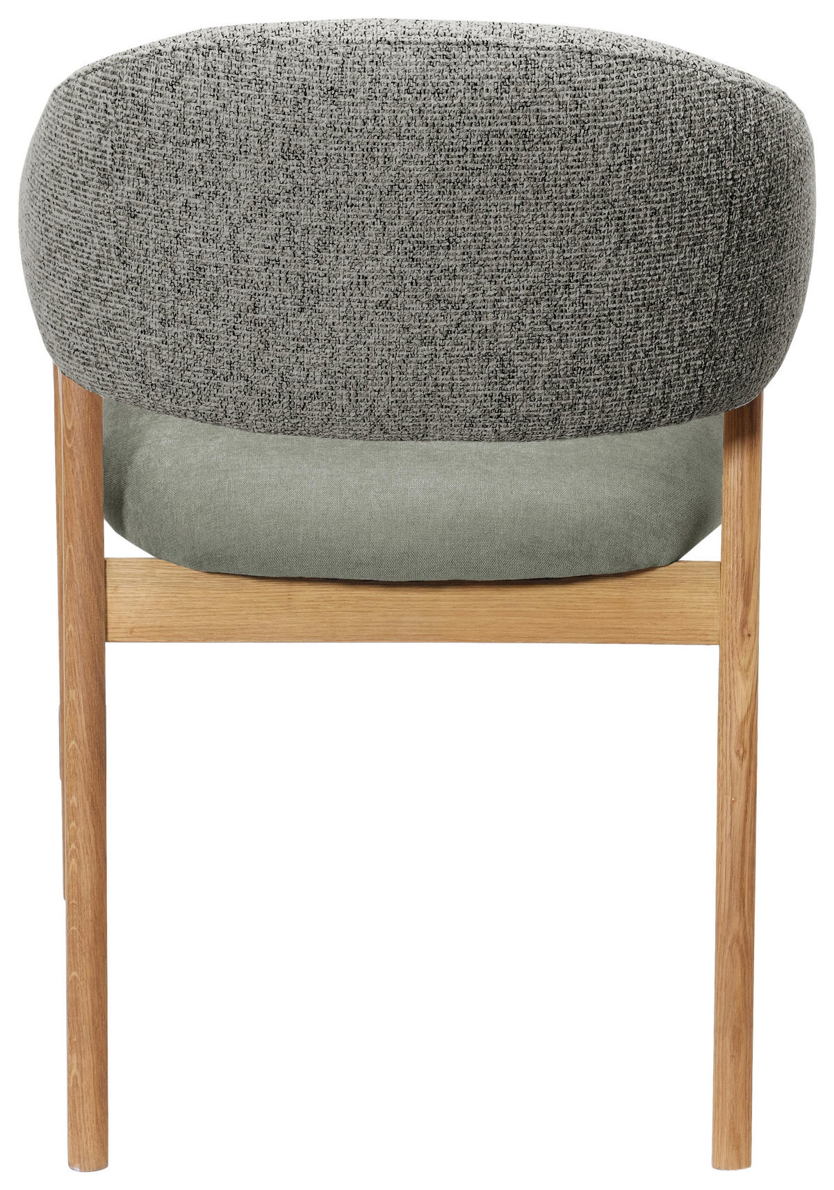 ARMLEHNSTUHL in Holz, Textil Grün  - Eichefarben/Grün, KONVENTIONELL, Holz/Textil (56,5/82,5/59,5cm) - Linea Natura