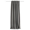 LÄRMSCHUTZVORHANG ACUSTICO Verdunkelung 135/160 cm   - Grau, KONVENTIONELL, Textil (135/160cm)