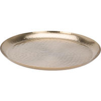 SERVERINGSBRICKA    24,5 cm  - guldfärgad, Basics (24,5cm)