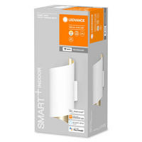 LED-WANDLEUCHTE 9,5/12,7/23 cm    - Weiß, Design, Metall (9,5/12,7/23cm) - Ledvance
