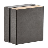 AUßENWANDLEUCHTE 15/15/8,3 cm   - Schwarz, Basics, Metall (15/15/8,3cm) - Nordlux