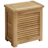 TRUHE in Holz 52/55/36 cm  - Teakfarben, ROMANTIK / LANDHAUS, Holz (52/55/36cm) - MID.YOU