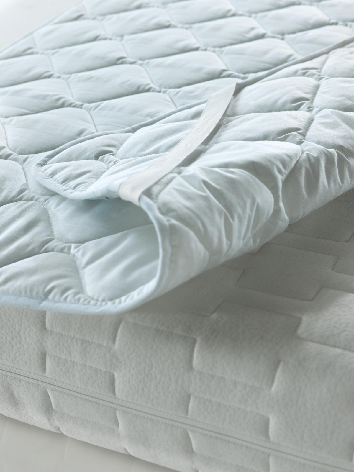 PODLOGA ZA VZMETNICO - bela, Konvencionalno, tekstil (140/200cm) - Sleeptex