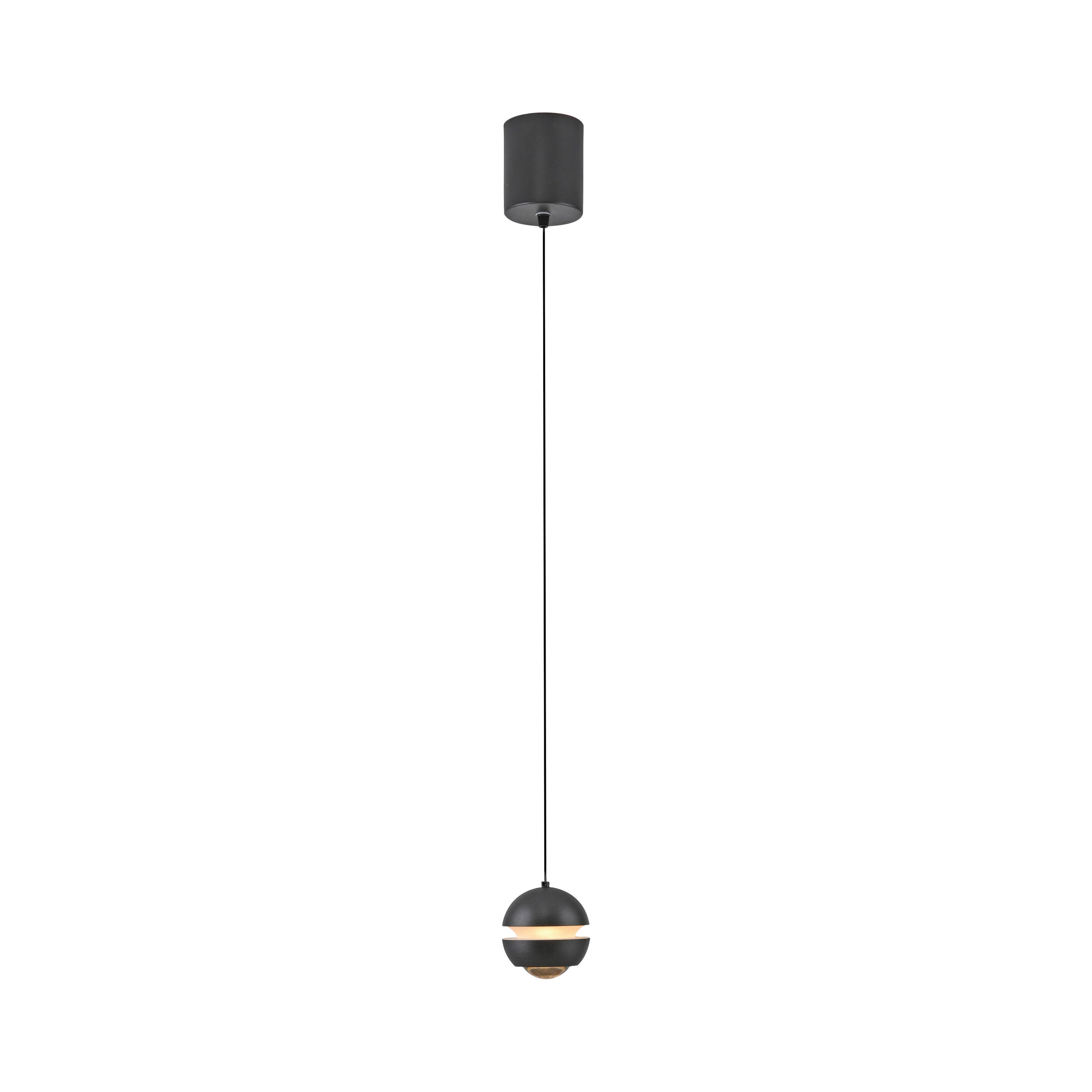 LED-PENDELLEUCHTE 10/10/220 cm  - Schwarz, Design, Kunststoff/Metall (10/10/220cm) - Schöner Wohnen