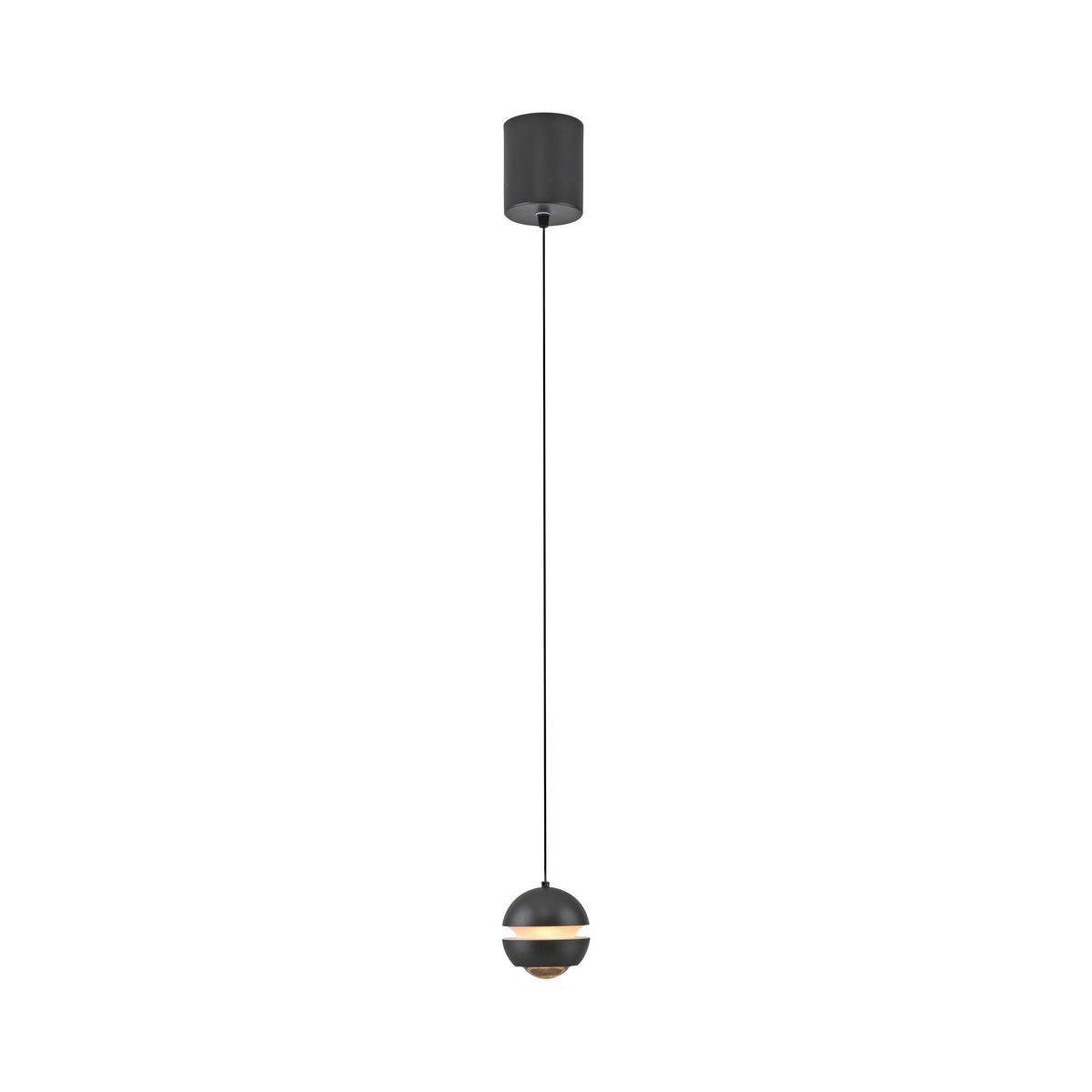 LED-PENDELLEUCHTE 10/10/220 cm  - Schwarz, Design, Kunststoff/Metall (10/10/220cm) - Schöner Wohnen
